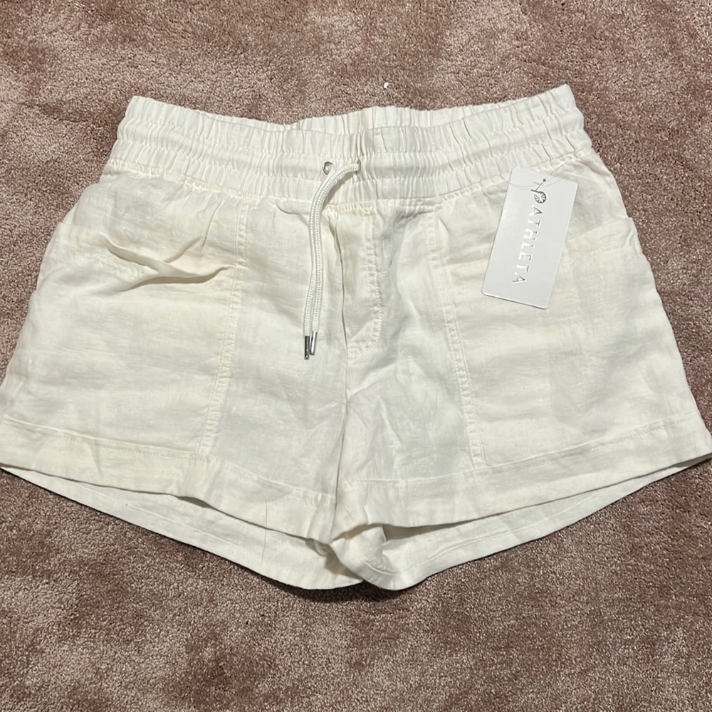 Athleta Linen shorts size 12